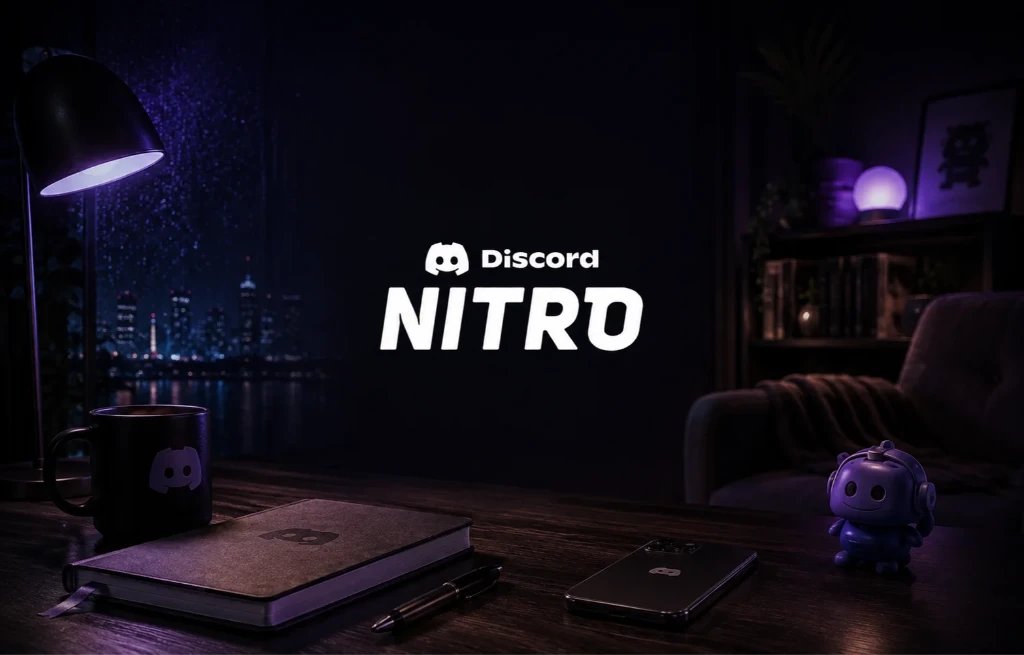 Discord Nitro Subscription (1-12 Months) Digital Code - GLOBAL